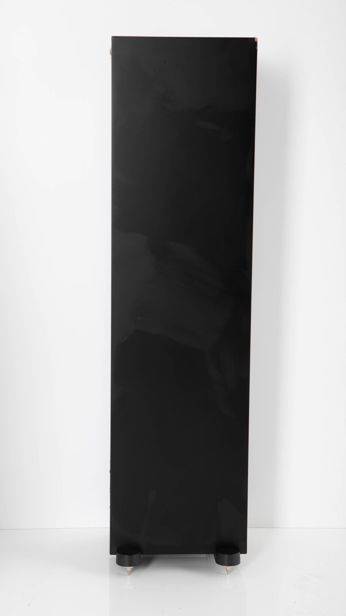 Left side view of a used PMC Prodigy5 Floorstanding Speaker in a Black finish