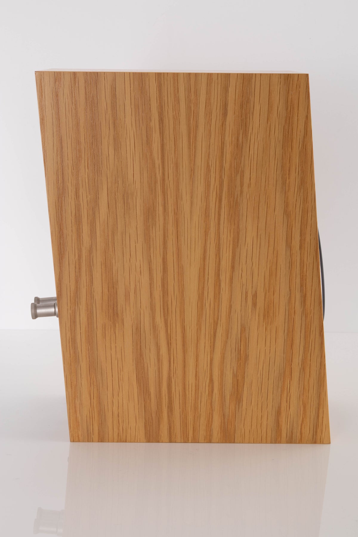 Side view of a used PMC Twenty5 21 Standmount Speaker in Oak