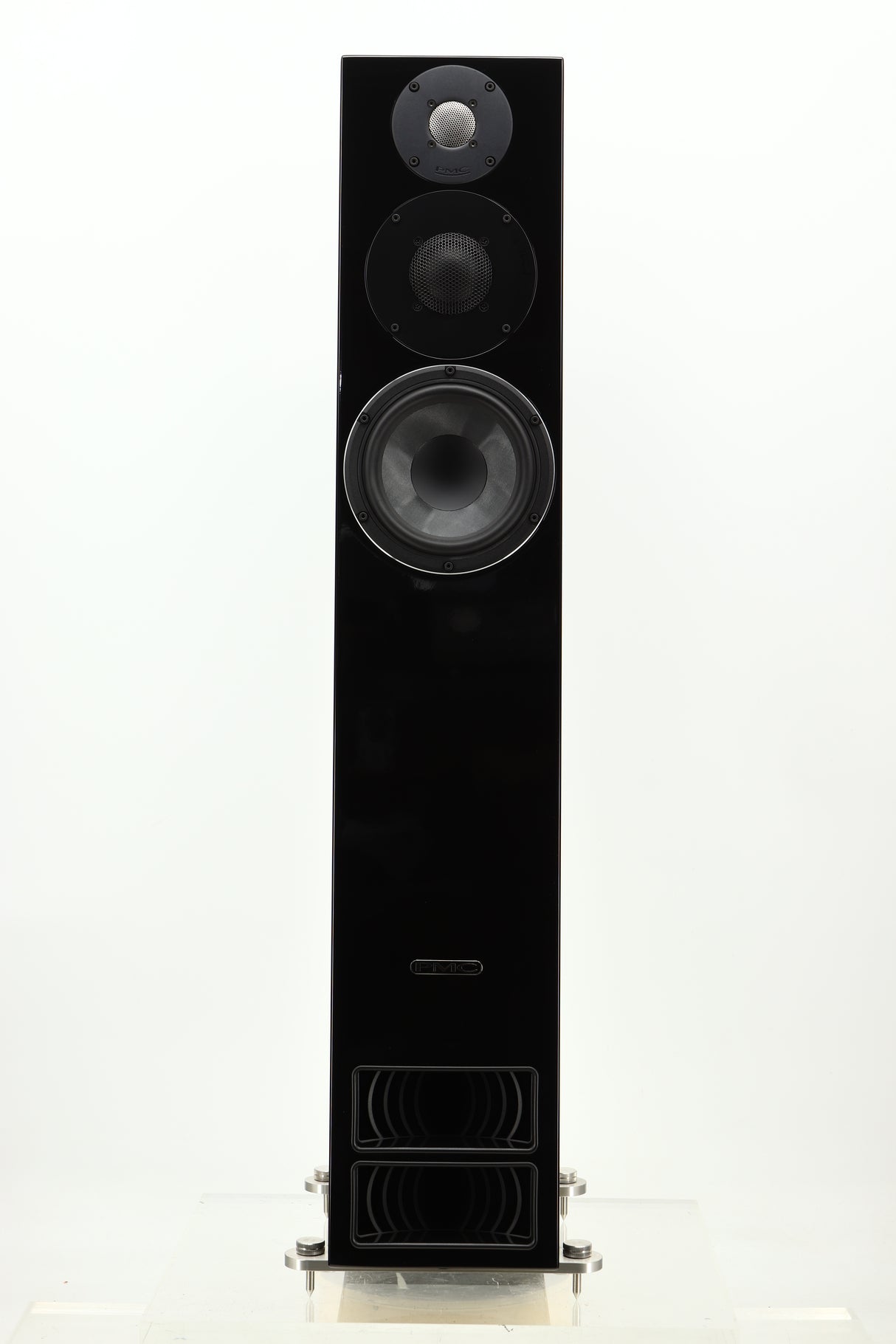 Front view of a used PMC Twenty5 26i Floorstanding Speaker in Diamond Black finish