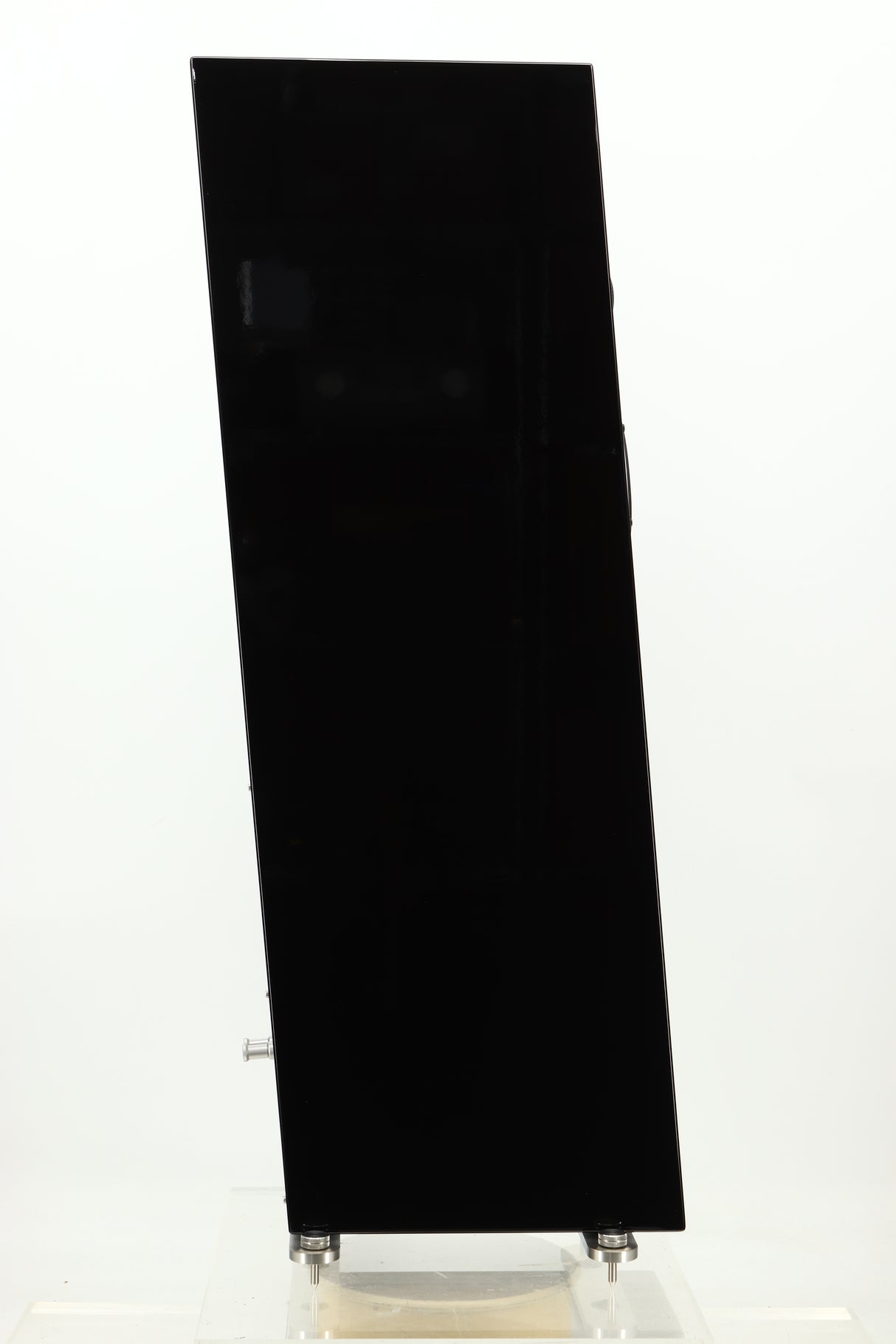 Side view of a used PMC Twenty5 26i Floorstanding Speaker in Diamond Black finish