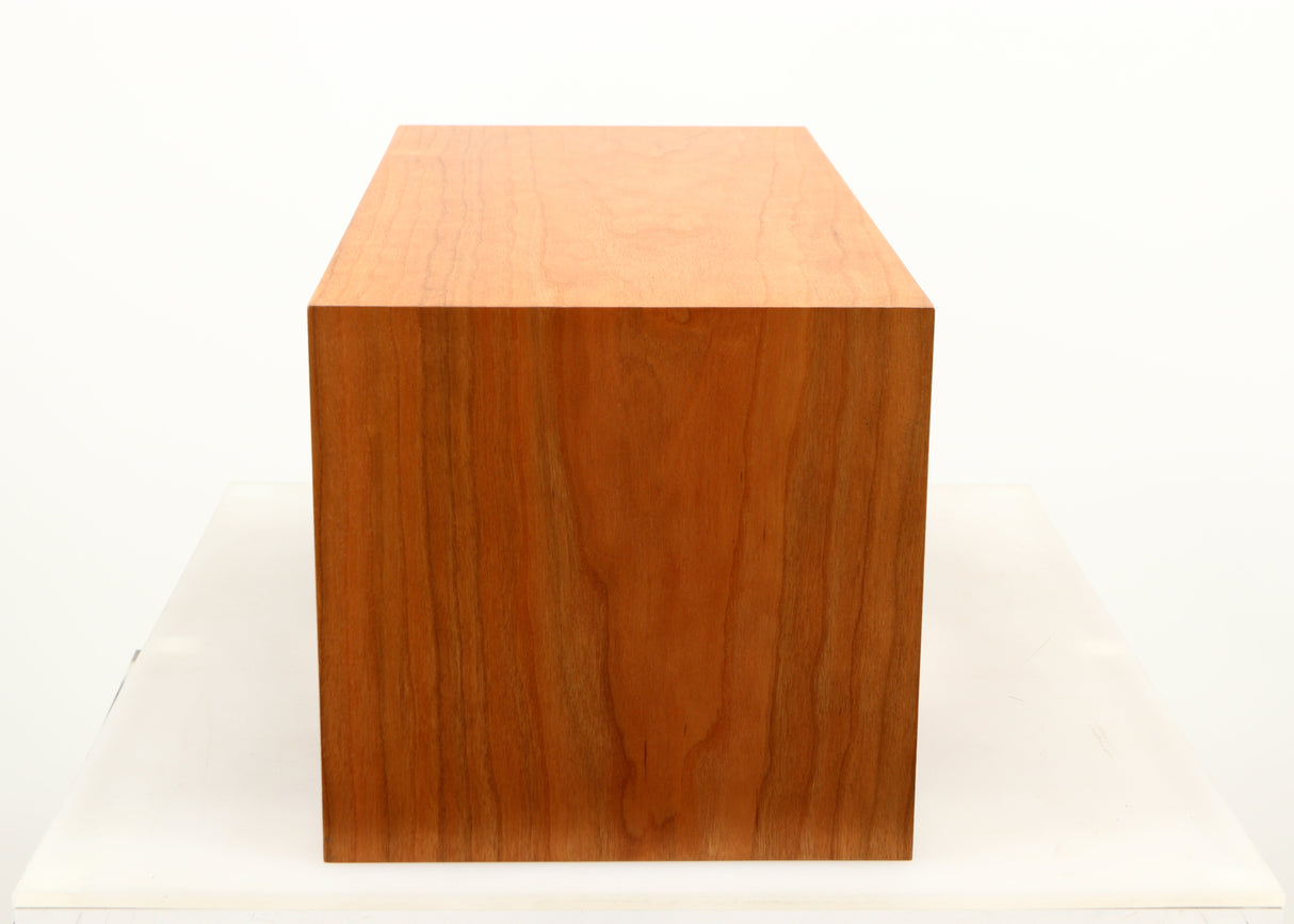 Right side view of a used ProAc Centre Voice Speaker in a cherry finish