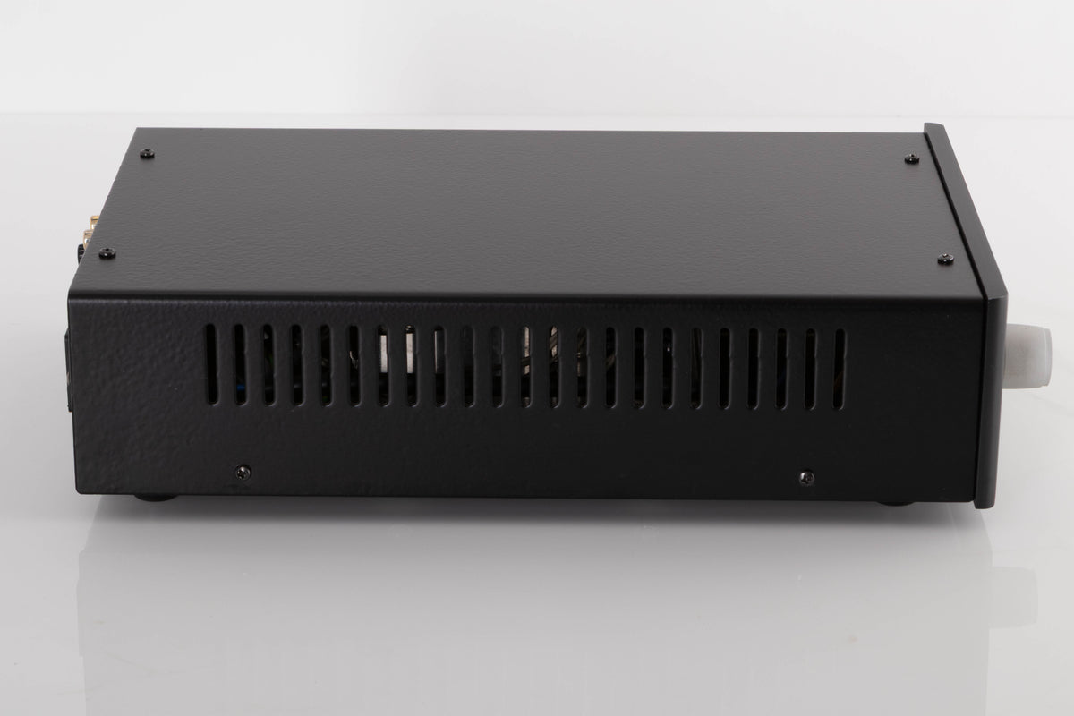 Side view of a used Puresound P-10 Phonostage