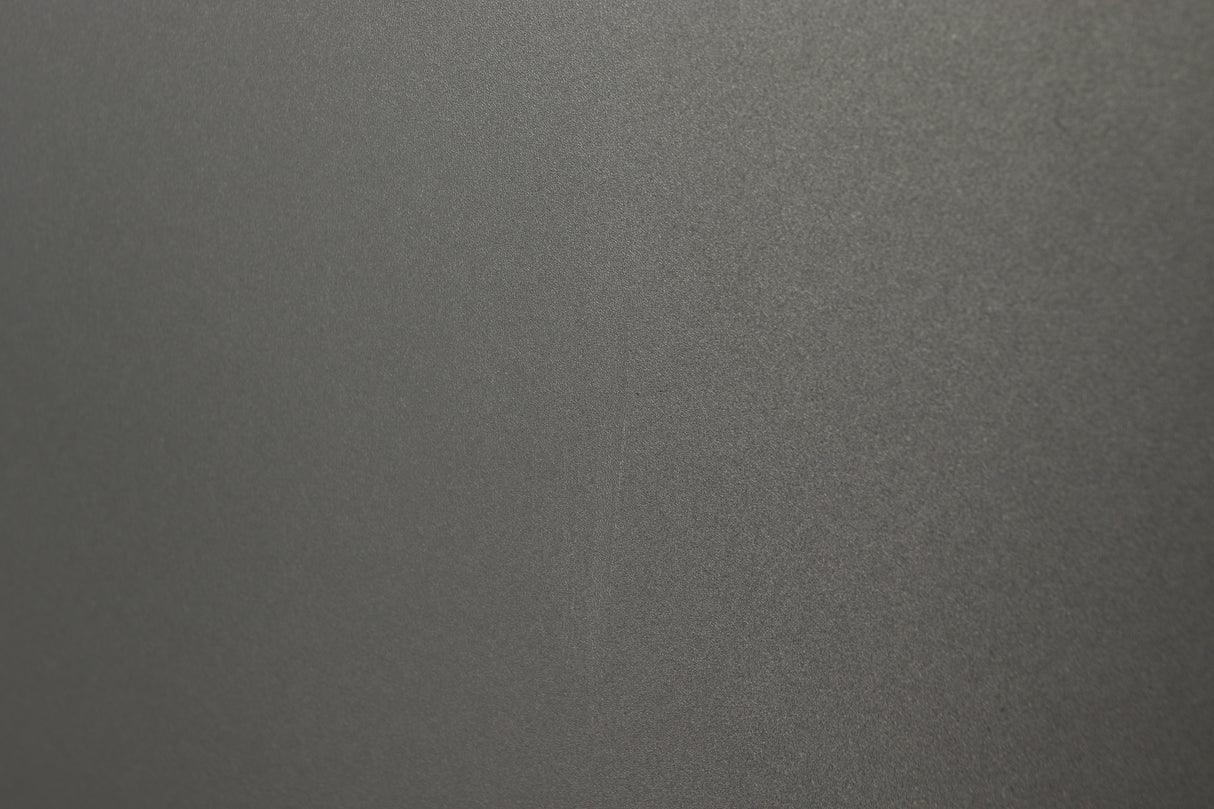 Close up of a used Q Acoustics 2070si Subwoofer in a black finish showing scratch on right side