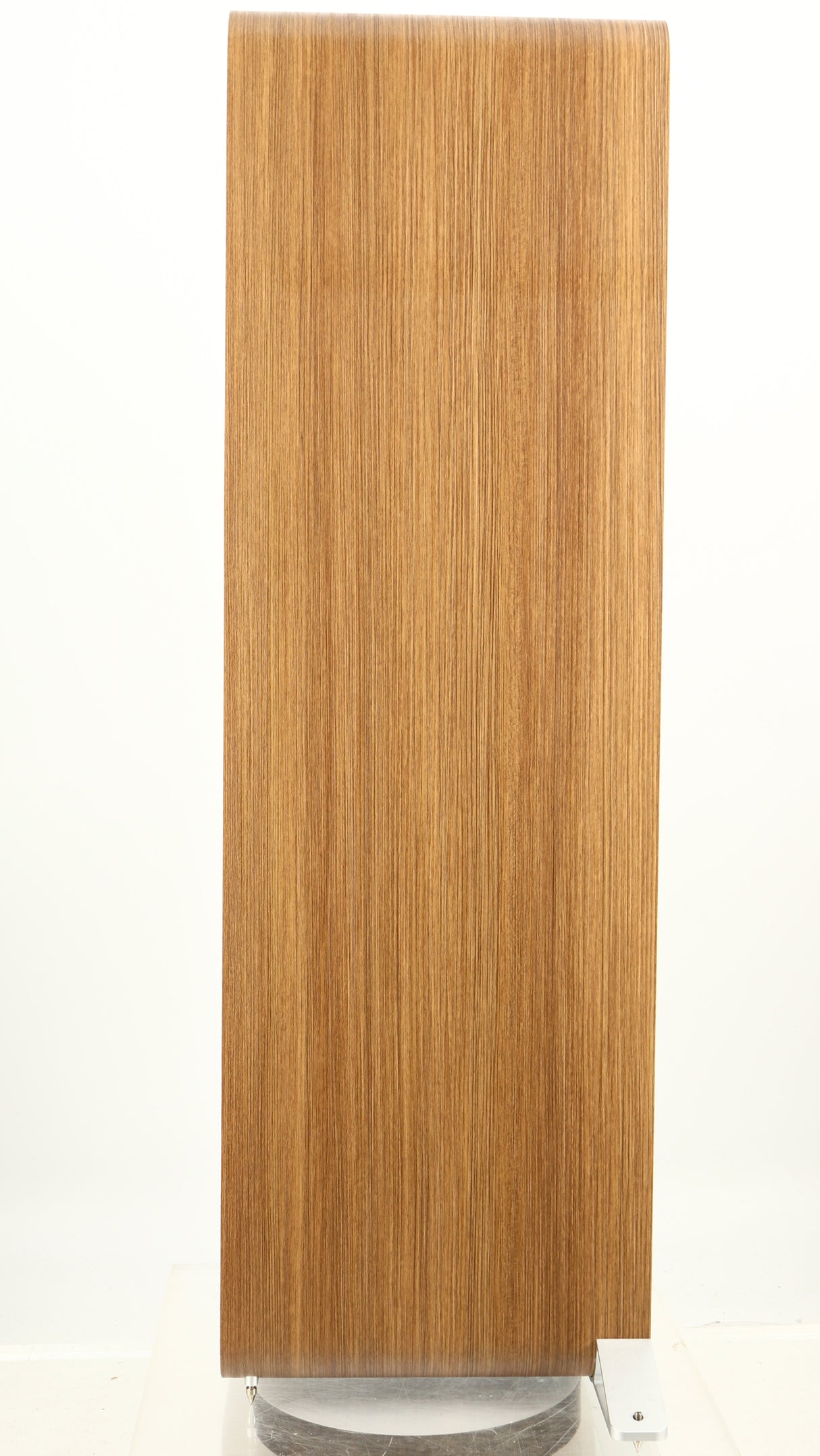 Right side of a used Q Acoustics 5050 Floorstanding Speaker in an oak finish