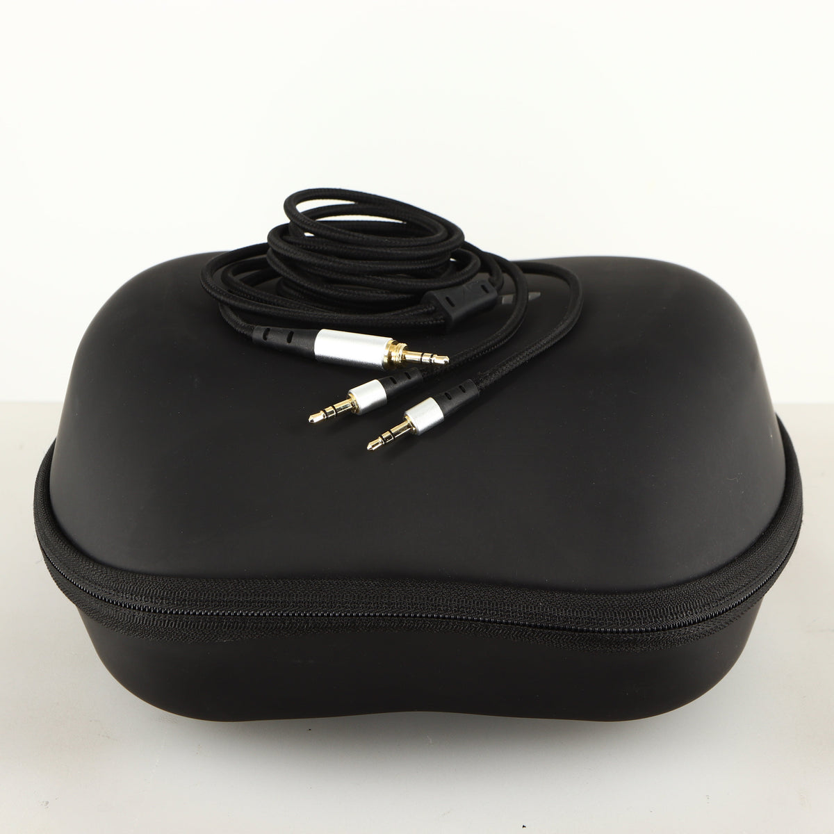 Case for used Quad ERA-1 Headphones showing Headphone Cable