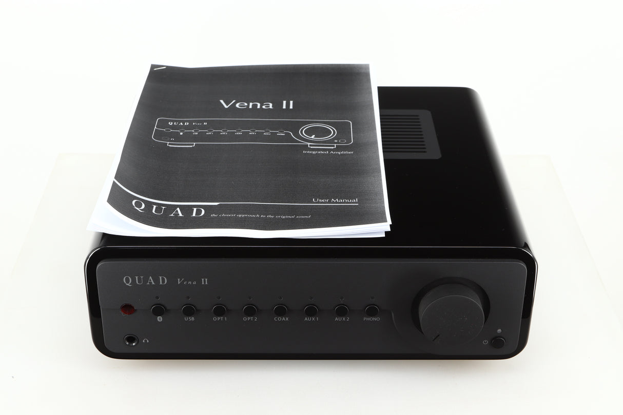 Quad Vena II Integrated Amplifier - Gloss Black
