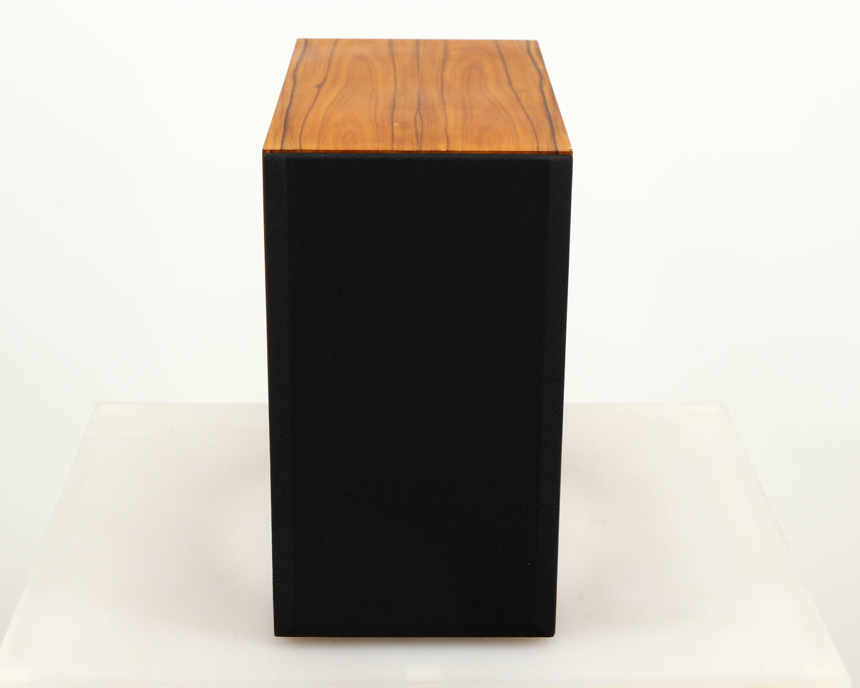 Top of a used Red Rose Music Spirit Ribbon Standmount Speaker in a rosewood finish