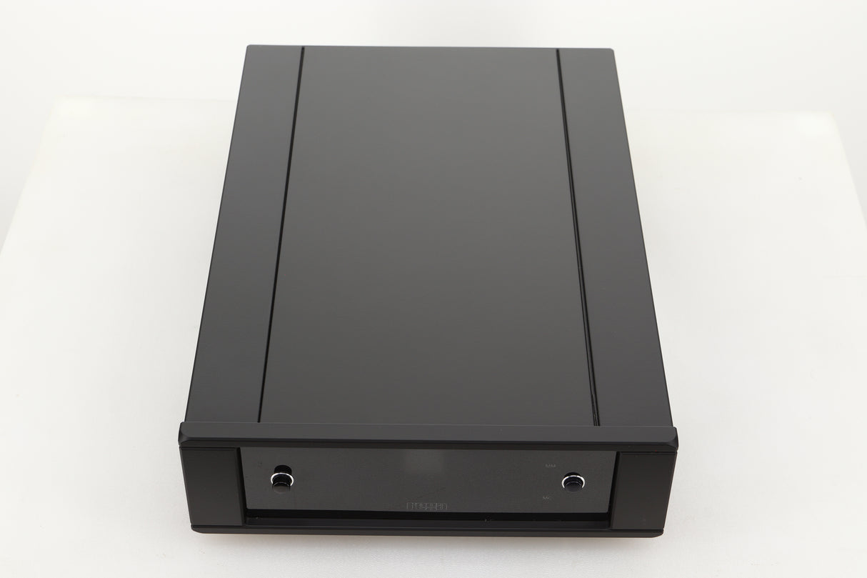 Top of a used Rega Aria MK3 Phonostage in a black finish