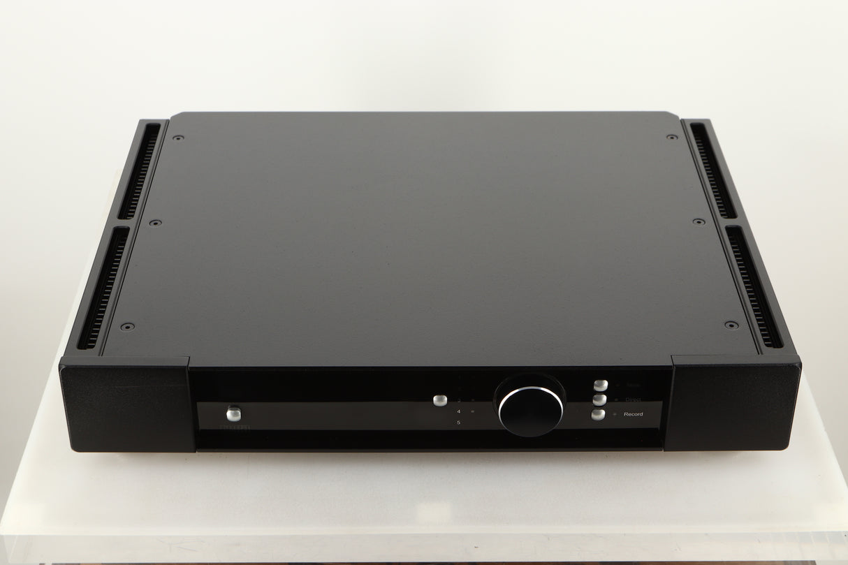 Top view of a used Rega Elicit-R Integrated Amplifier