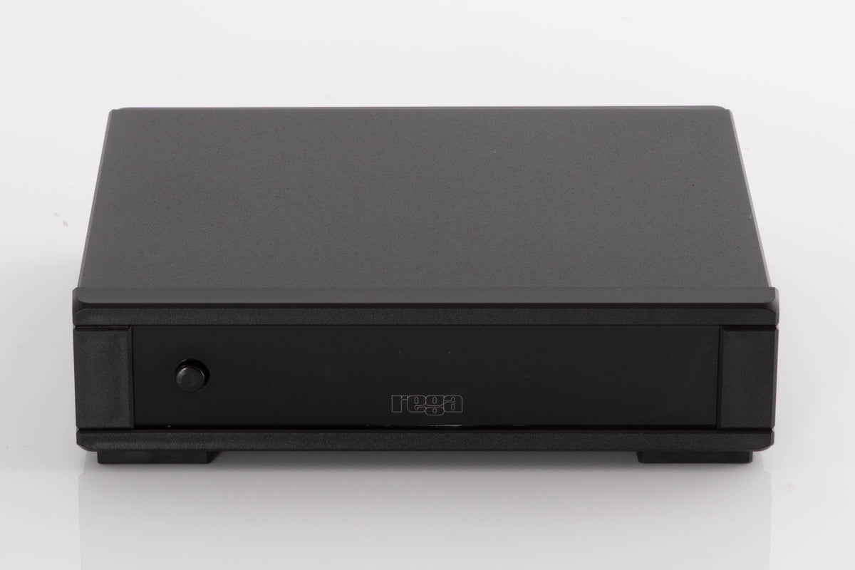 Front view of a used Rega FONO MC MK4 Phonostage in a Black finish