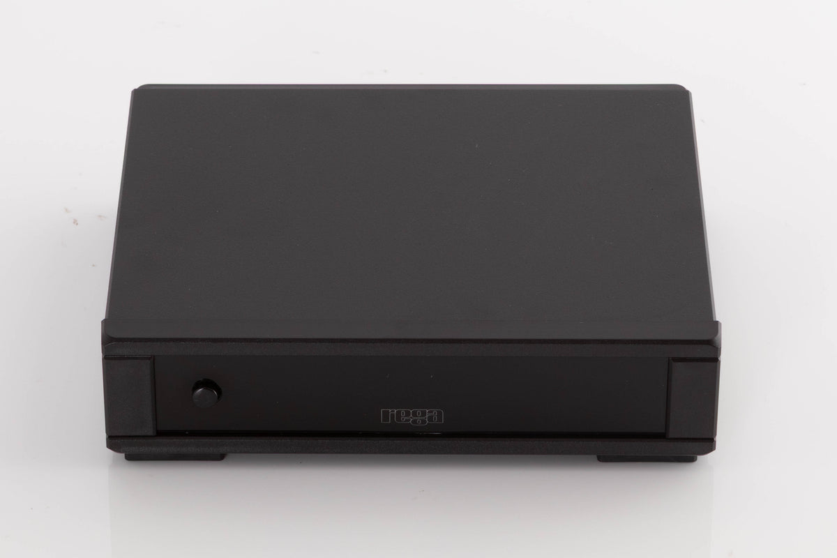 Top of a used Rega FONO MC MK4 Phonostage in a Black finish