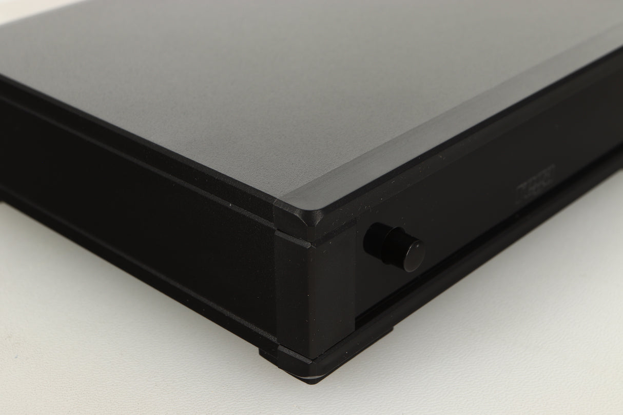 Front left corner view of a used Rega FONO MM Mk5 Phonostage