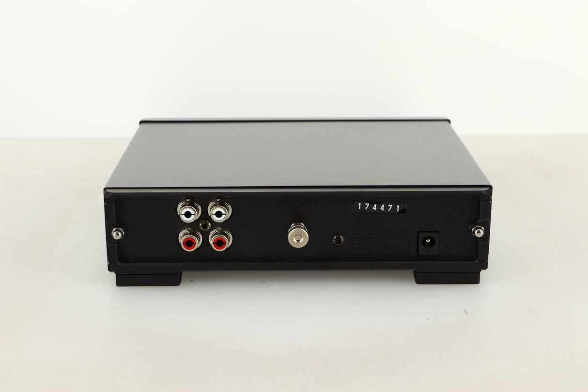 Rear view of a used Rega FONO MM Mk5 Phonostage