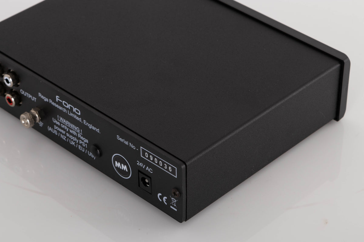Rear right corner view of a used Rega FONO MM Phonostage
