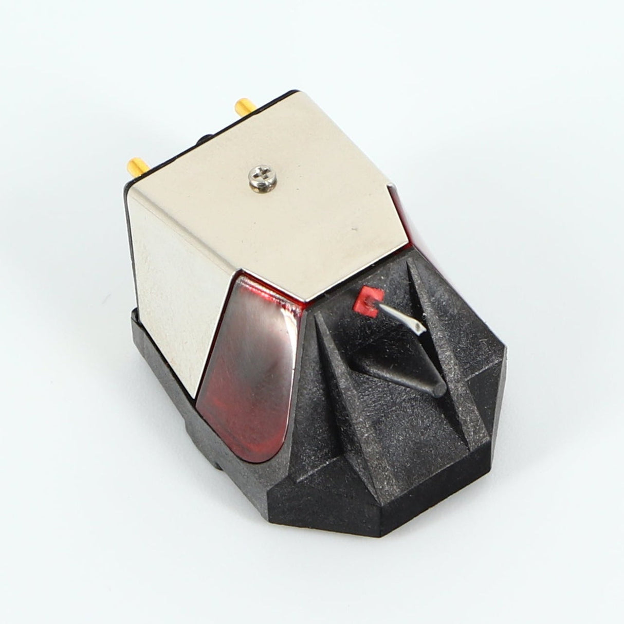Front left angle of a used Rega ND3 Moving Magnet Cartridge
