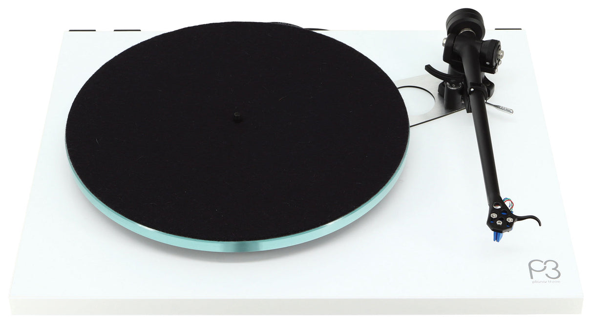 Rega Planar 3 Turntable / Elys Cartridge - White