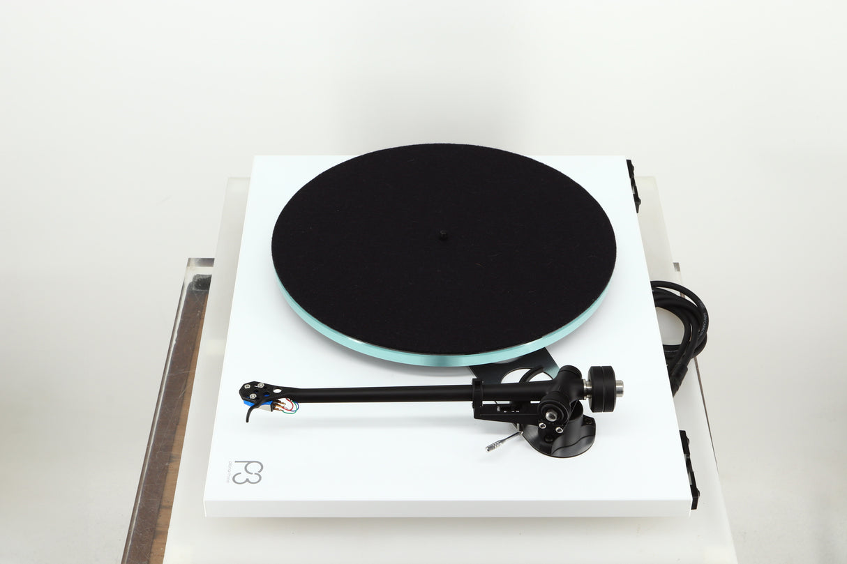 Rega Planar 3 Turntable / Elys Cartridge - White