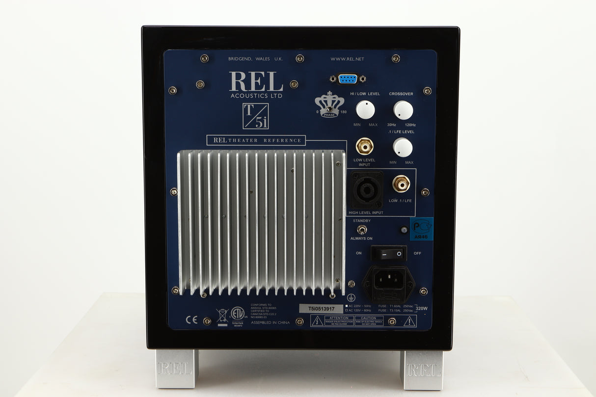 REL T5i Subwoofer - Piano Black