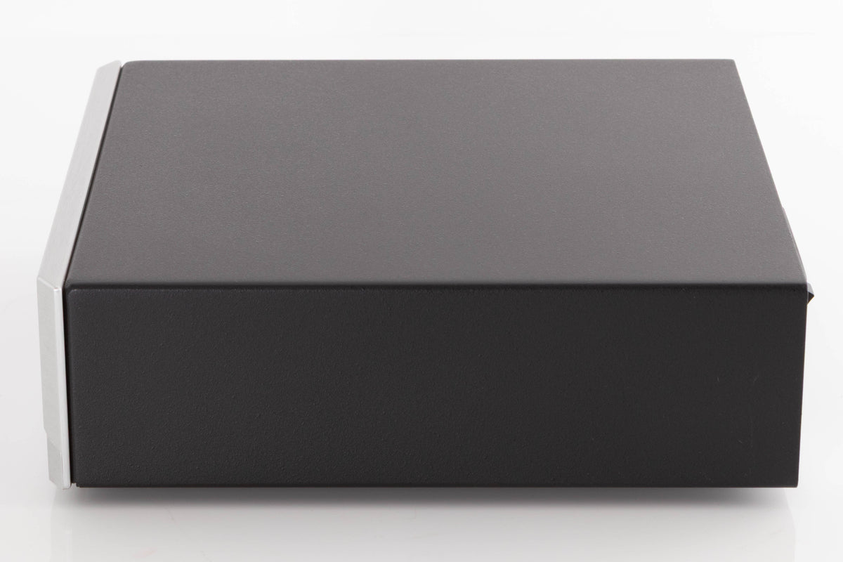 Right side view of a used Resolution Opus 21 PS Power Supply in a Silver finish