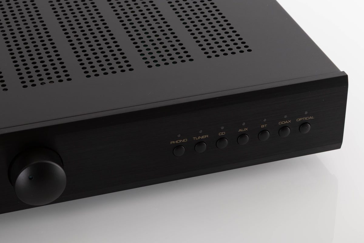 Close up view of a used Rotel A11MKII Integrated Amplifier