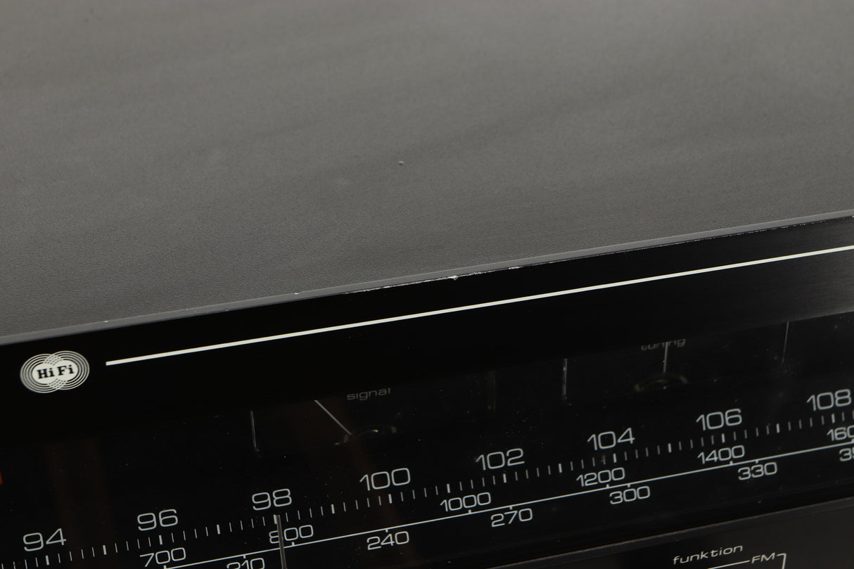 Close up view of a used Saba TS2000 Tuner