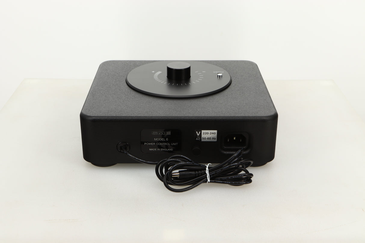 Rear view of a used SME Model 6 Turntables Power Supply