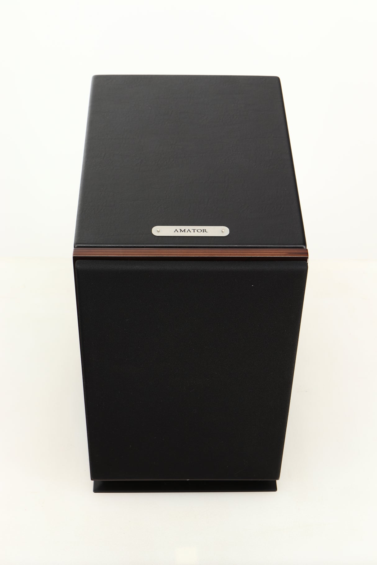 Top view of a used Sonus Faber Lumina II Amator Standmount Speaker in Venge finish