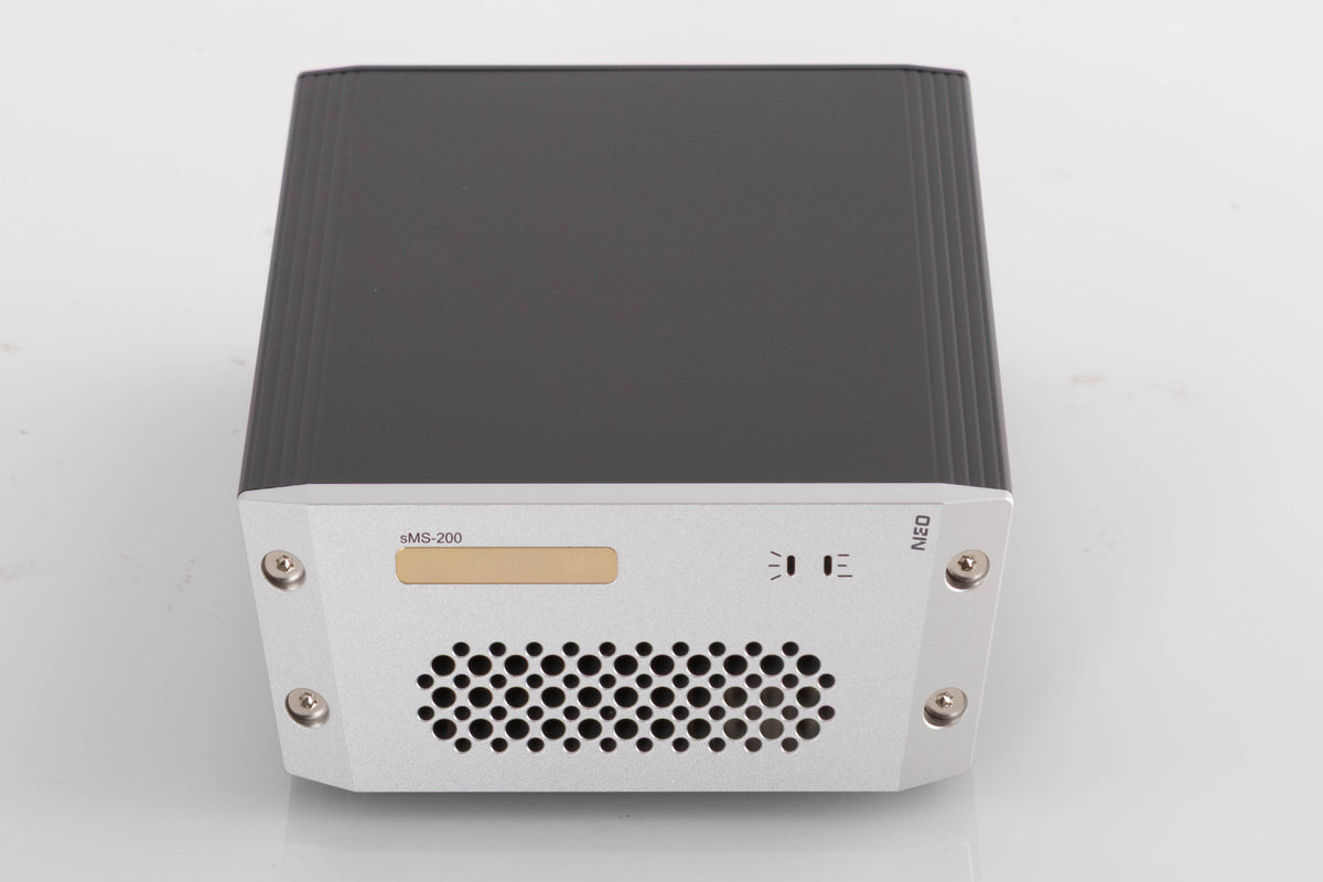 Front view of a used SOtM SMS-200 Network Player
