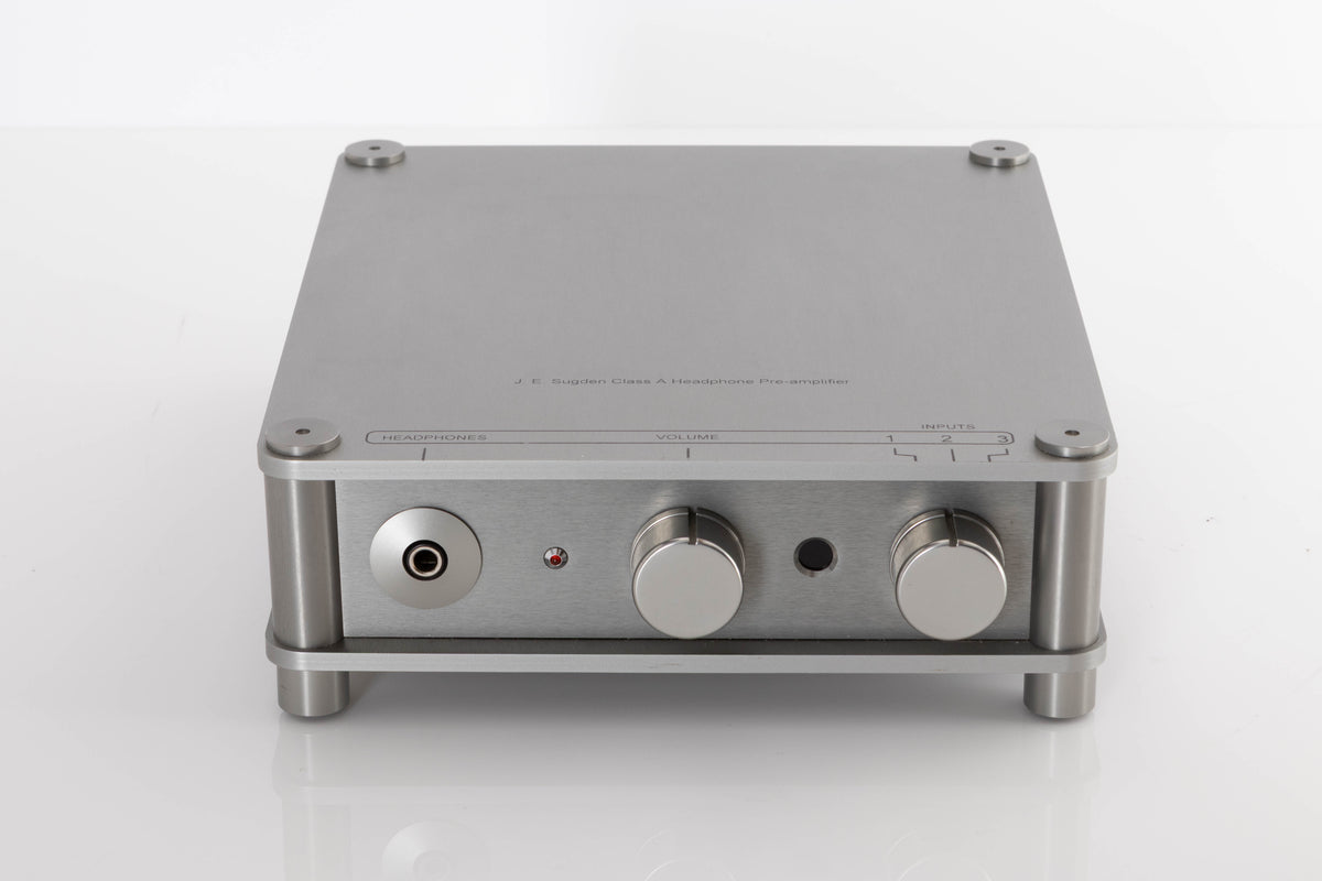 Front view of a used Sugden Headmaster Class A Headphone / Pre Amplifier