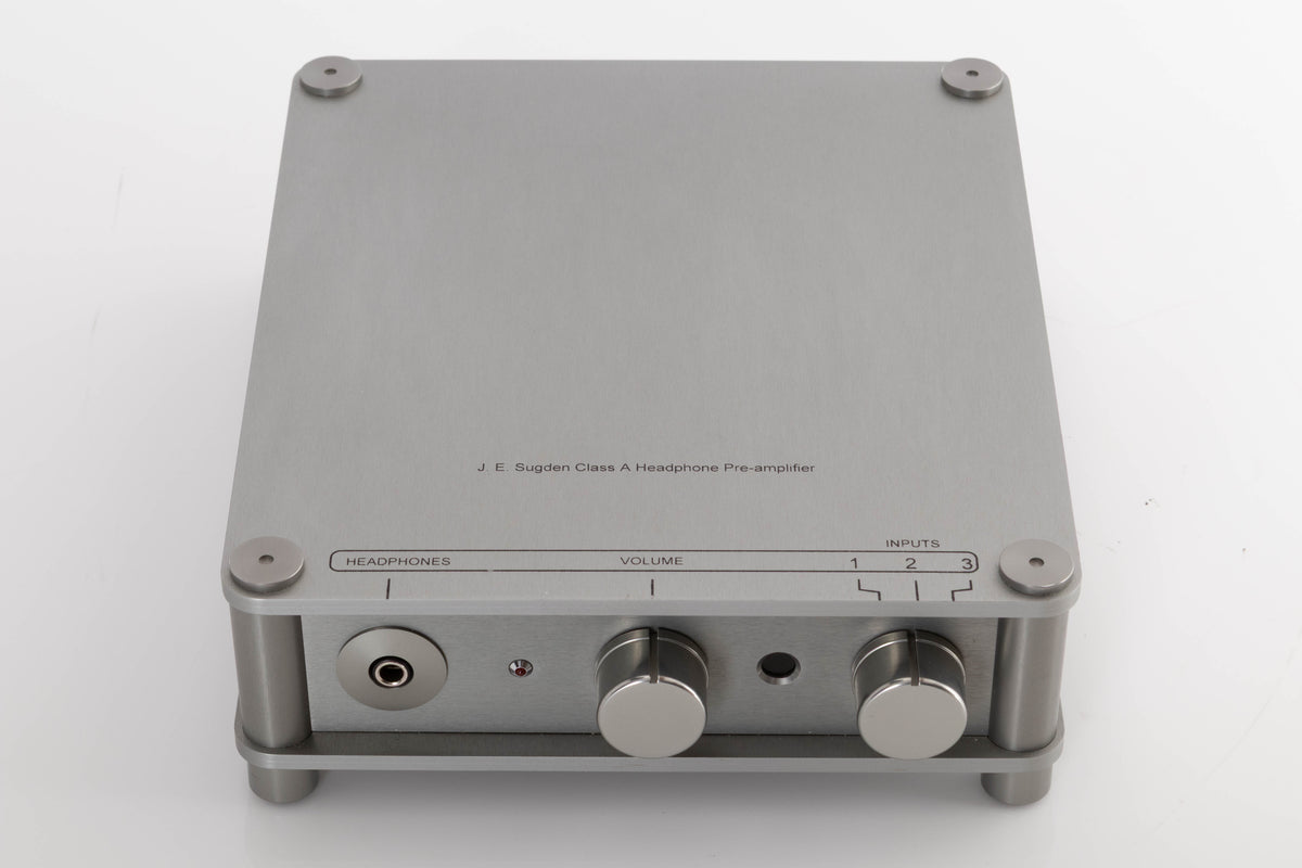 Top view of a used Sugden Headmaster Class A Headphone / Pre Amplifier