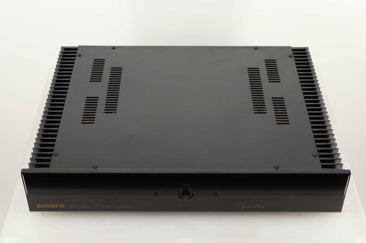 Top view of a used Sugden Symetra Monoblock Power Amplifier