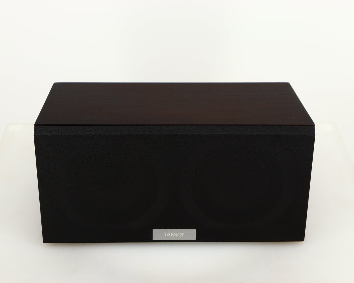Top of a used Tannoy Revolution DC4LCR Centre Speaker in an espresso finish