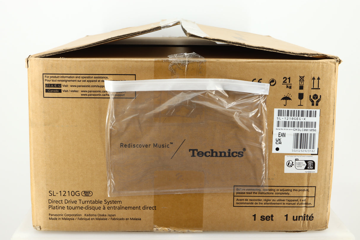Technics SL-1210G Direct Drive Turntable - Black