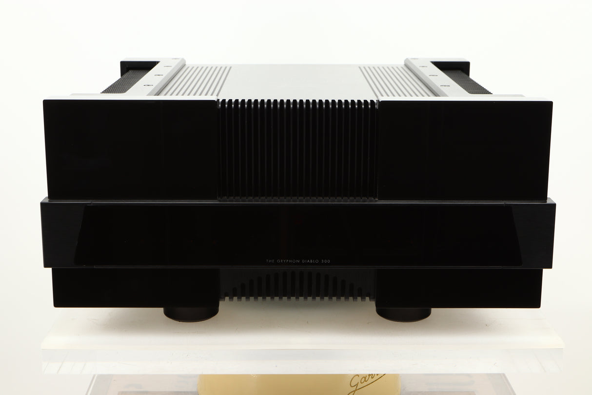 Front view of a used The Gryphon Diablo 300 Integrated Amplifier