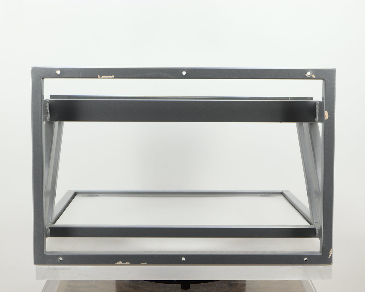 Rear view of a used TTW Turntable Wall Mount in a silver finish