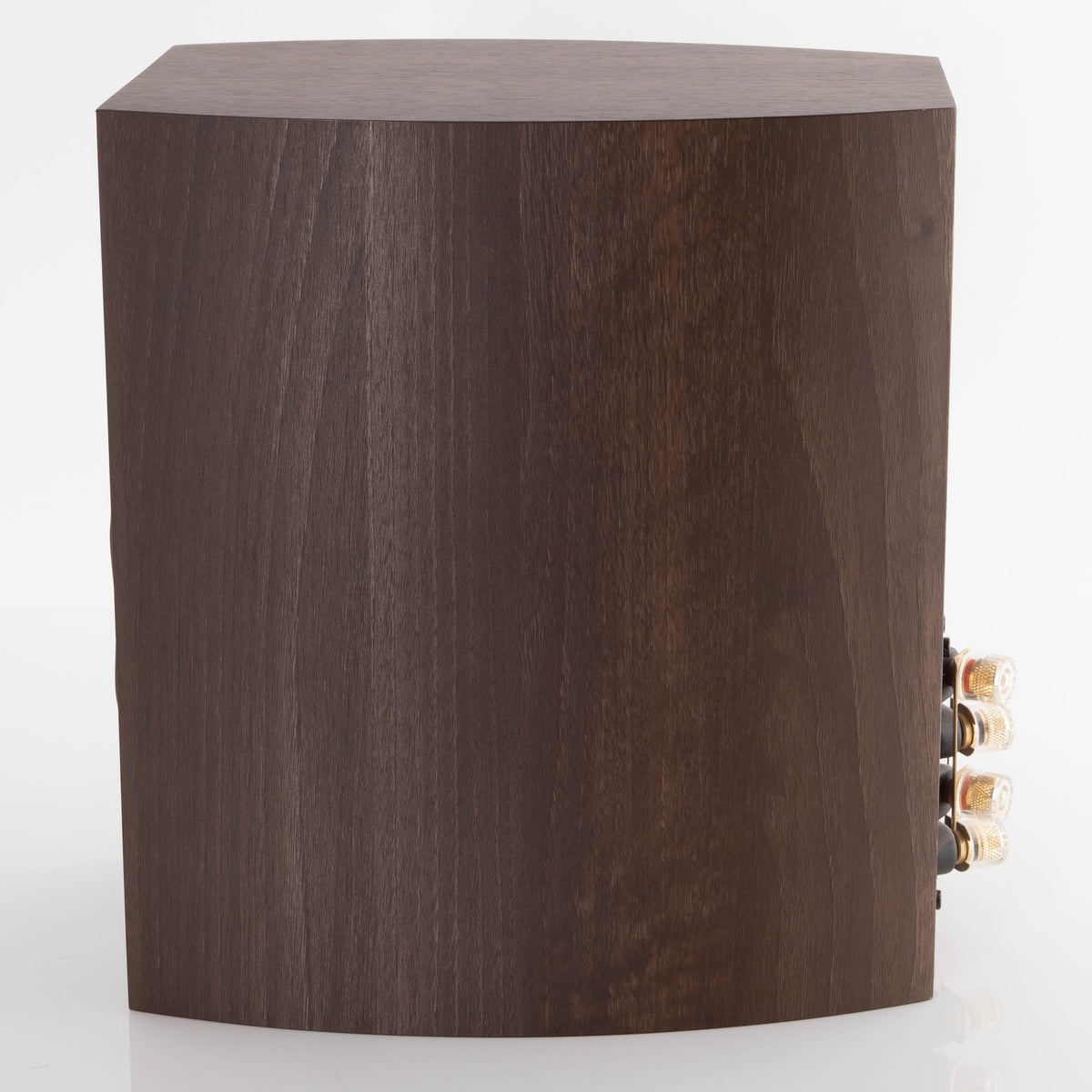 Right side view of a used Wharfedale Diamond 9.1 Standmount Speaker in a Walnut Pearl finish