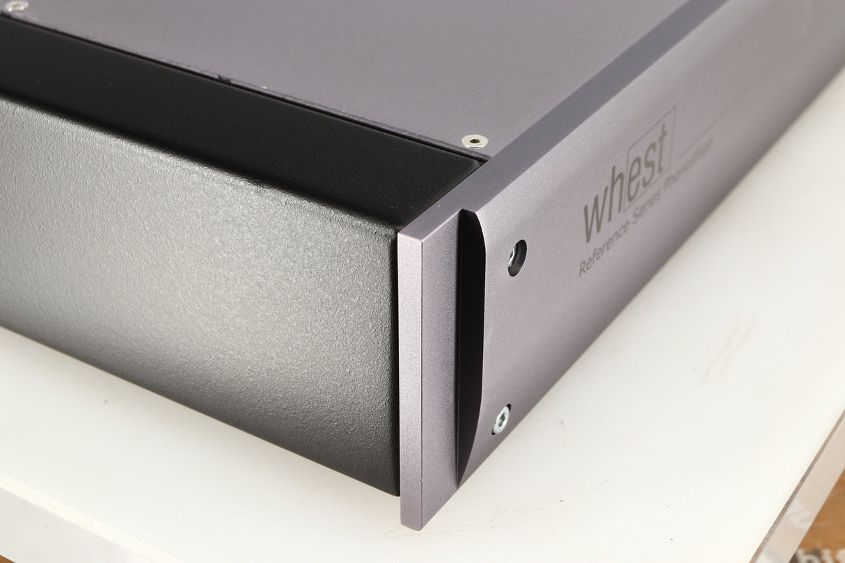Front left corner of a used Whest PS.30R Phonostage