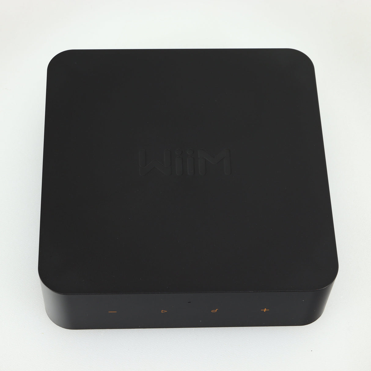 Top of a used Wiim Pro Plus Streamer in a black finish