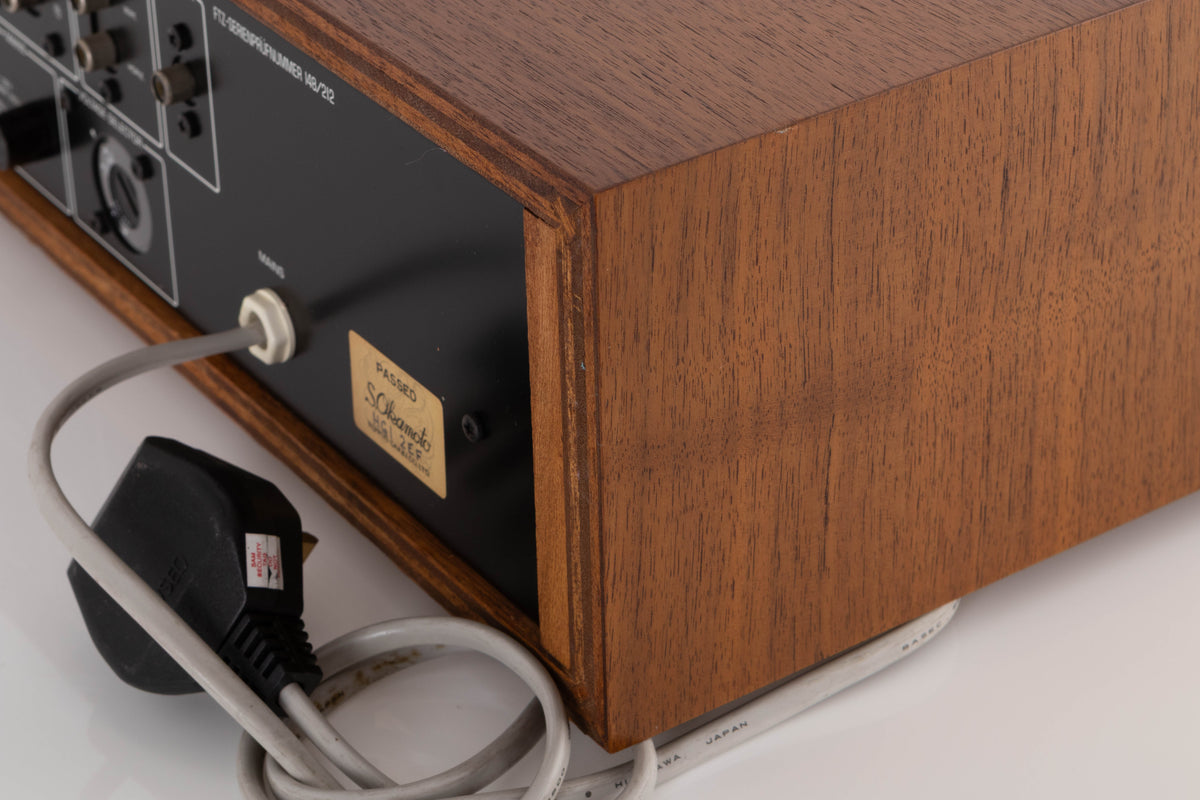 Rear left corner of a used Yamaha CT-7000 FM Tuner