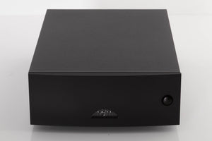 Front view of a used Naim Hicap DR Power Supply in a Black finish