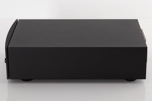 Right side view of a used Naim Hicap DR Power Supply in a Black finish