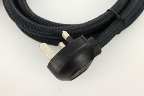 Close up of a used Audioquest NRG-Y3 Mains Cable 2.0m showing plug