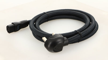 Front right angle of a used Audioquest NRG-Y3 Mains Cable 2.0m 