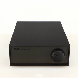 Front view of a used Naim Hicap Power Supply in a black finish