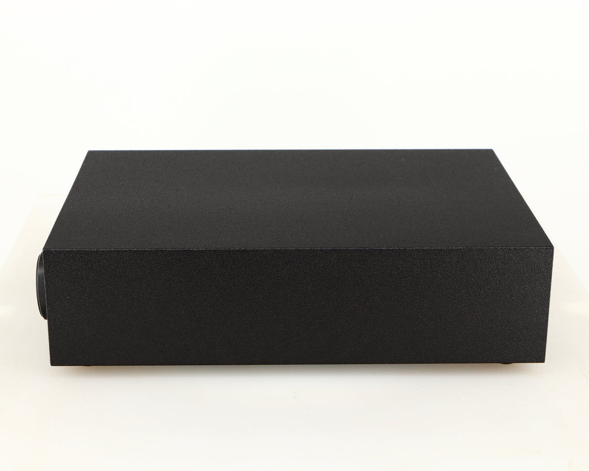 Right side view of a used Naim Hicap Power Supply in a black finish