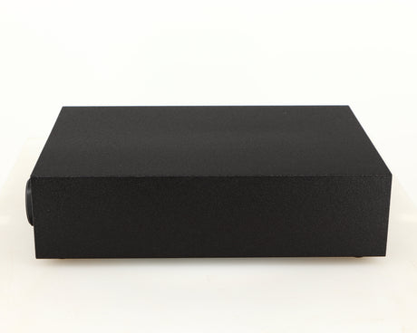 Right side view of a used Naim Hicap Power Supply in a black finish