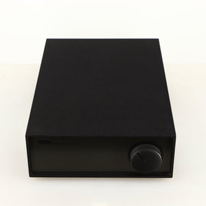 Top of a used Naim Hicap Power Supply in a black finish