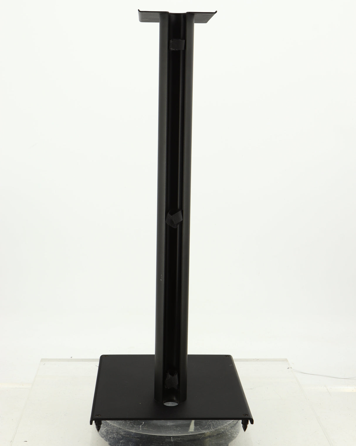 Rear of a used Q Acoustics 3000 Series Speaker Stands (3010) in a black finish