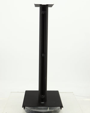 Rear view of a used Q Acoustics 3000 Series Speaker Stands (3010) in a black finish
