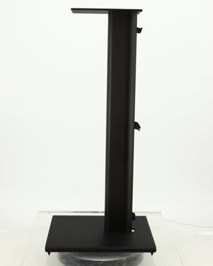 Right side of a used Q Acoustics 3000 Series Speaker Stands (3010) in a black finish